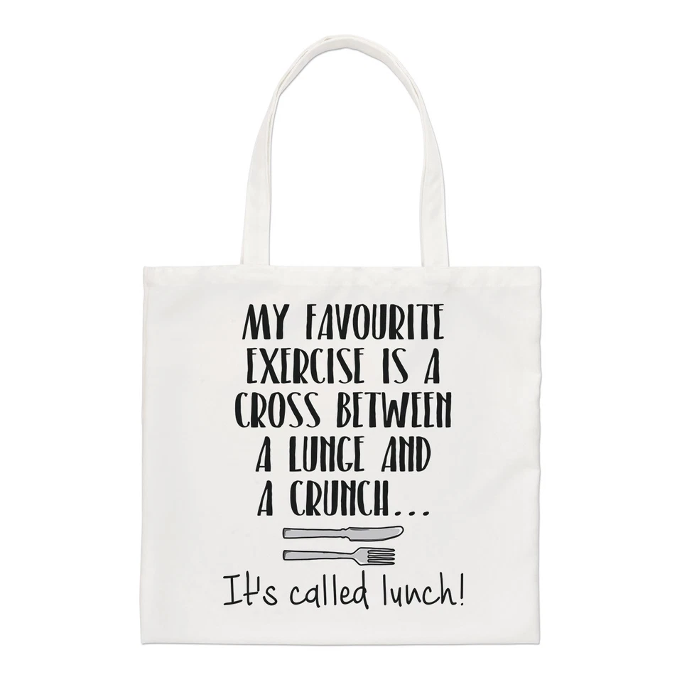 Mi Bolsa De Compras Tote Regular Favorita Para Almuerzo Chistosa De Comida - Imagen 1 de 1