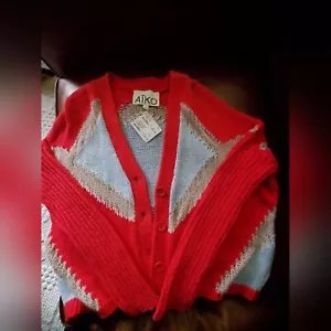 AIKO sweater size xsmall runs large - Picture 1 of 3