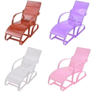 Sun lounger for Barbie, Sindy, Licca, Lottie and similar 11-12" fashion dolls - Picture 1 of 15