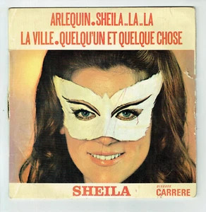 SHEILA Vinyle 45T EP 7" ARLEQUIN - SHEILA-LA-LA - LA VILLE - CARRERE 437.453 - Picture 1 of 3