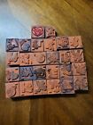 Rubber Stamps Disney Mickey Minnie Alphabet26 StampsSome are Disney. See Pics