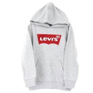 Levi's Youth Fleece Lined Pullover Hoody Sweatshirt, size Medium (7/8), Grey - Picture 1 of 3