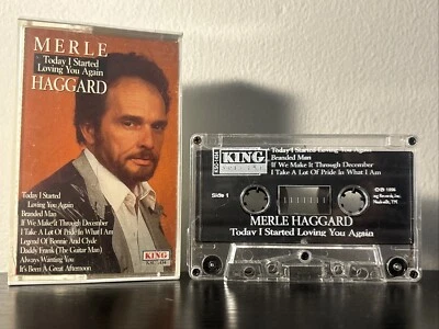 Today I Started Loving You Again - Merle Haggard (Cassette 1996)  BUY 2, GET 1 - Image 1 of 4