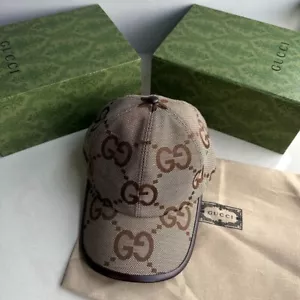 Gucci Jumbo GG baseball hat Beige cap - Picture 1 of 4