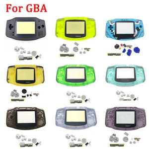 New Full Housing Shell Case Lens Replacemen for GameBoy Advance GBA Console IPS - Picture 1 of 25