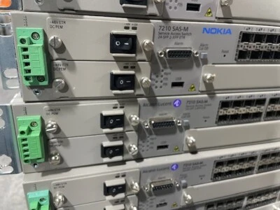 Alcatel-Lucent Nokia  7210 SAS-M Service Access Switch 24-Ports SFP - Image 1 of 4