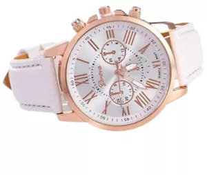 Fashion Brand Sport Wristwatch Ladies White Color - Picture 1 of 1