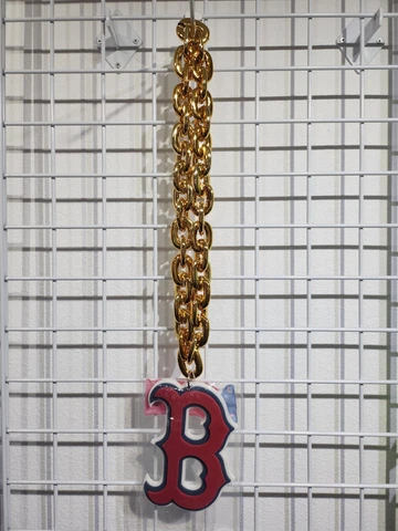 BOSTON RED SOX FAN FOAM CHAIN 3 COLORS MLB Cover