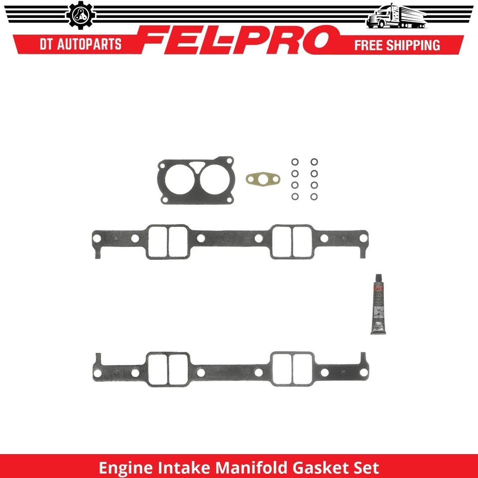 Juego de juntas de colector de admisión inferior Fel-Pro para Buick Roadmaster 1994-1996 5,7 L Foto 1 de 2