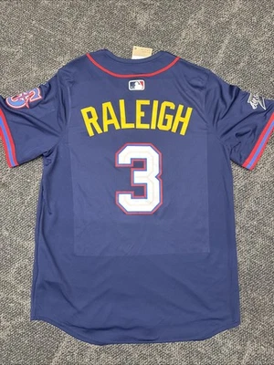 Cal Raleigh 2025 MLB ASG Authentic Jersey Large All Star Game Home Run Derby #3 - Image 1 of 3