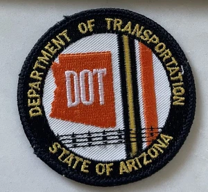 Original Vintage State Of Arizona Department of Transportation (DOT) Patch - Picture 1 of 3
