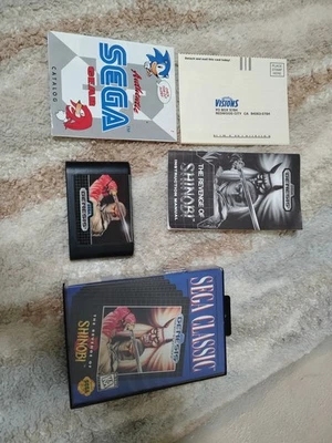 The Revenge of Shinobi Sega Genesis, 1989 CIB Complete w. Manual/Catalog  Tested - Image 1 of 4