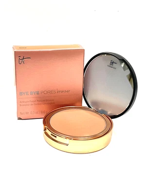 IT Cosmetics Bye Bye Pores Airbrush Finish Pressed Powder Bronzer BEACH 0.3oz - Image 1 of 3