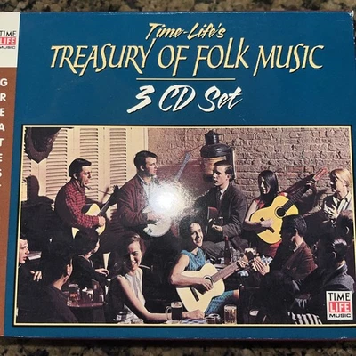 Time-Life’s Treasury of Folk Music by Various (3 CD Box Set 1999 TimeLife Music) - Image 1 of 3