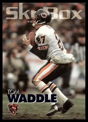 1993 SkyBox Impact Tom Waddle Chicago Bears #42 - Image 1 of 2