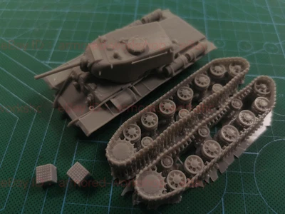 3D Printed 1/72 S Series KV-1 heavy tank series  KV-1 SA tank Unpainted - Image 1 of 2