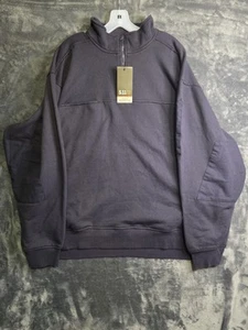  5.11 Tactical Men’s XXXL Navy Utility Job Shirt 1/4 Zip Pullover - Picture 1 of 10