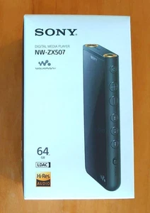 Sony NW-ZX507 Walkman 64GB Hi-Res Digital Audio Player Android Wi-Fi Black Japan - Picture 1 of 2