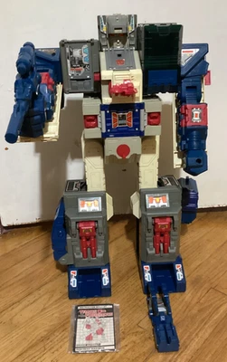Fortress Maximus Cerebros Cog 1986 Hasbro G1 Transformers dueño original Foto 1 de 4
