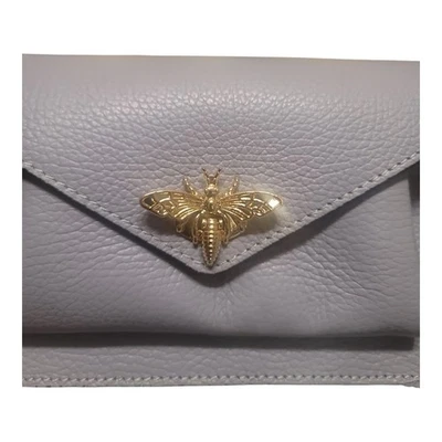 VIMODA PALE BLUE LEATHER CROSSBODY - Photo 1/3