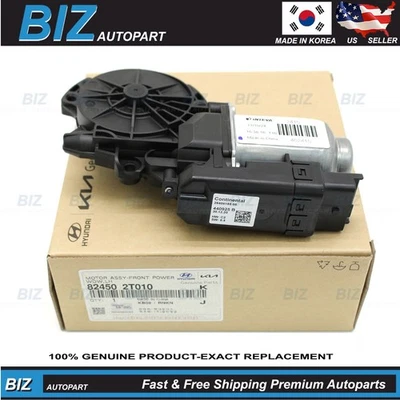 Motor de ventana genuino DELANTERO IZQUIERDO automático arriba y abajo para 11-16 KIA OPTIMA 82450-2T010 Foto 1 de 4