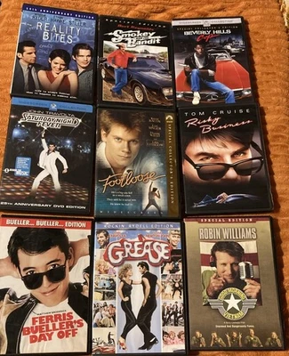 9 Great Movies That Everyone Should Watch On DVD! All DVDs In Great Condition! Foto 1 de 4