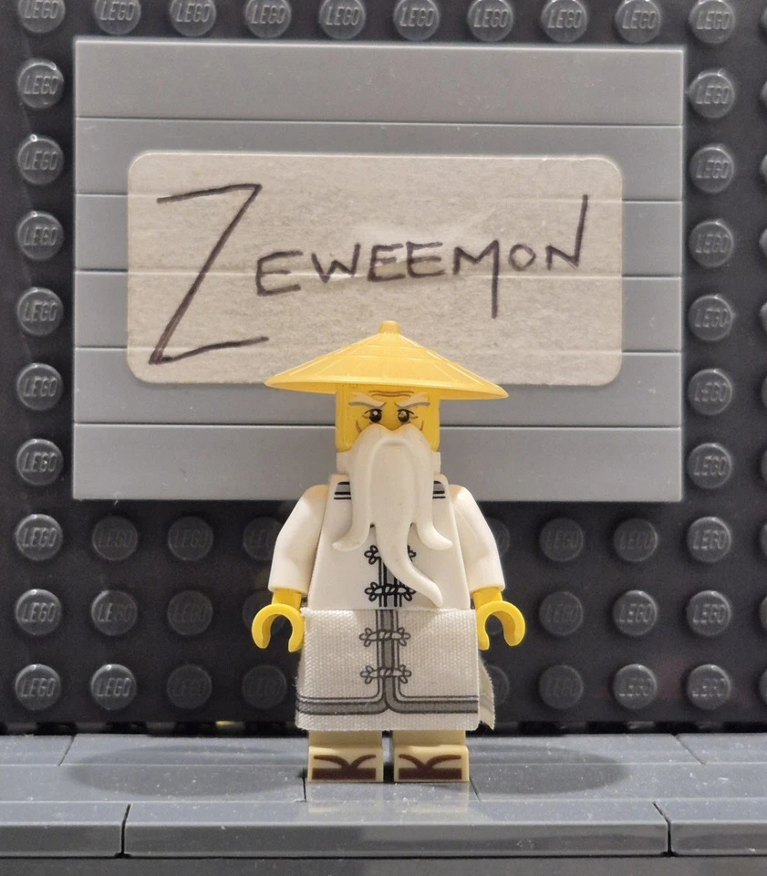 Master Sensei Wu Ninjago minifigura figura minifigura  Foto 1 de 1