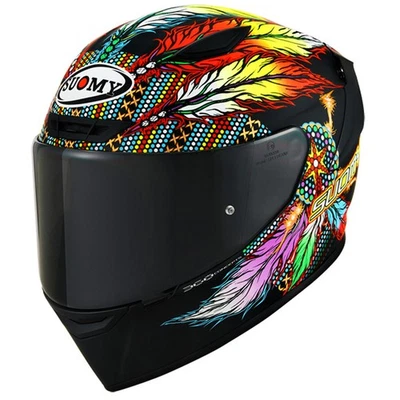 Casco integral Suomy Track-1 Chieftain - negro, pequeño KTT10014-SM Foto 1 de 2