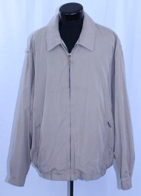 London Fog 3XT Chaqueta con Cremallera Prendas Exteriores De Colección Beige Abrigo Vestido Sobre Plano Caqui Grande Tal Foto 1 de 4