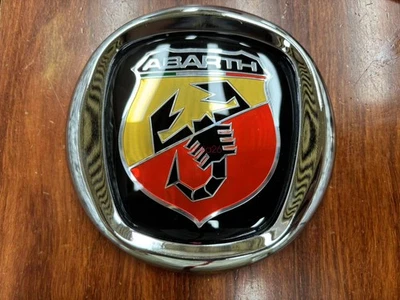 Emblema delantero 120 mm para Fiat Abarth 500 500L Grande Punto placa coche Foto 1 de 3