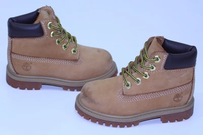 Timberland Senderismo Bebé 7 Botas Tobillo Nubuck Trigo Junior RICHMON Ridge Niños TD Foto 1 de 4