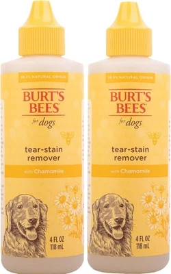 BURT'S BEES Tear Stain Remover for Dogs With Camomile | 4 Ozs | 2 Pack Sealed - Image 1 of 4