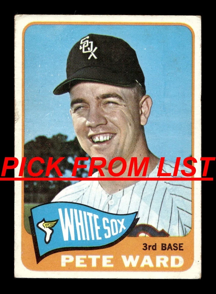 1965 Topps Baseball #14-590 VG-EX Pick From List ALL PICTURED vv5 vv7 vv8 - Image 1 of 1