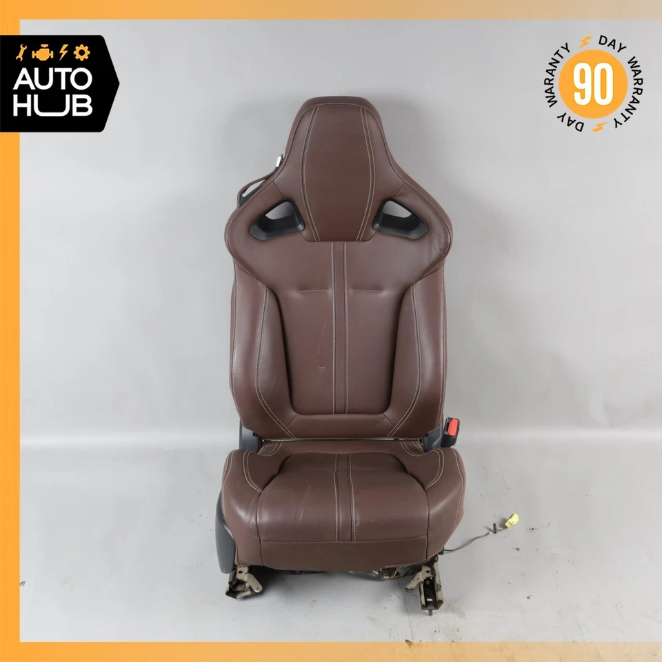 Conjunto de cojín de asiento lateral derecho Jaguar F-Type Coupé 15-17 marrón OEM Foto 1 de 4