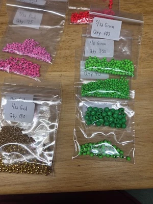 Cuentas de latón para atar moscas Foto 1 de 3