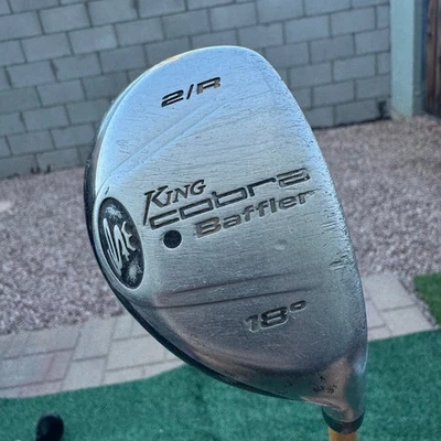 King Cobra Baffler 2/R 18° Híbrido Varilla Grafito Flexión Extra Rígida 41" Foto 1 de 4
