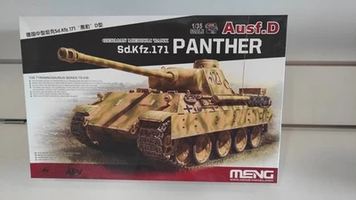 erman Tank 171 Phanter Ausf DG 1-35 carro armato veicolo corazzato Kit Meng 038 - Immagine 1 di 3