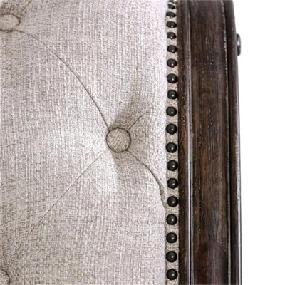 Muebles de América Kai Panel Madera Cama Cal King en Tono Natural Rústico Foto 1 de 4