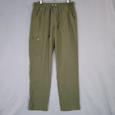 Pantalones exfoliantes elásticos cargo grandes verde oliva Koi Next Gen para hombre Foto 1 de 4