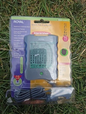 ROYAL Extreme Touch Pad Organizer /PDA Opened( Untested ) Maybe Need New Battery - Image 1 of 2