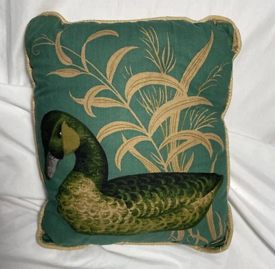 Vintage Small Canada Goose Throw Pillow Decorative Decor Hunting Lodge 9" x 11" - Image 1 of 4