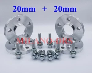 KIT 4 DISTANZIALI RUOTA 20+20mm PEUGEOT 308 II - 3008 II + BULLONI OEM (PIATTO) - Imagen 1 de 2
