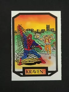 1987 Comic Images Marvel Colossal Conflicts Series 2 #38 Kraven The Hunter card - Picture 1 of 2