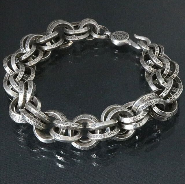 Chrome Hearts Silver Bracelets for Men for sale | eBay Chrome Hearts Silver Bracelets for Men for sale | eBay