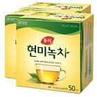 Korean DONGSUH Brown Rice Green Tea (1.5g x 50T x 3 box) 150 Tea bags