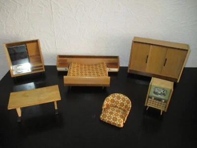 DDR Wichtelmarke Puppenstuben Möbel  50 / 60iger Jahre - Bild 1 von 4
