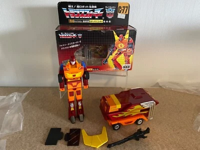 Transformers G1 2001 C-77 Rodimus Prime japan reissue MIB takara - Image 1 of 4