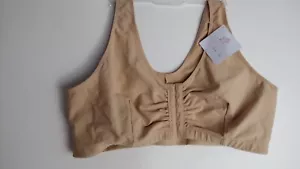 ABC 110 American Breast Care Leisure Bra Mastectomy Front Closure retail $60 - Picture 1 of 9