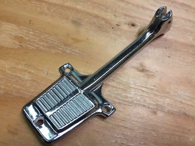 1960-67 GMC CHEVROLET PICK UP TRUCK C-10 NOVA REPRODUÇÃO SUPORTE DE ESPELHO CROMADO - Imagem 1 de 2