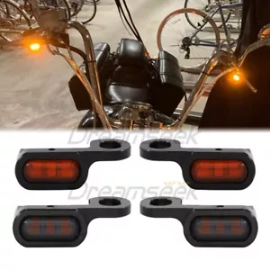Mini lámpara de luz de circulación LED intermitente para Harley Touring Street Glide 2014-20 - Imagen 1 de 11
